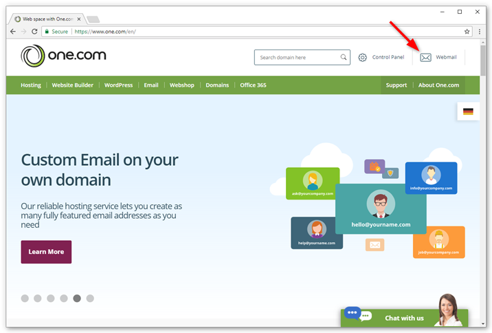 You are currently viewing How to change the password in one.com Webmail