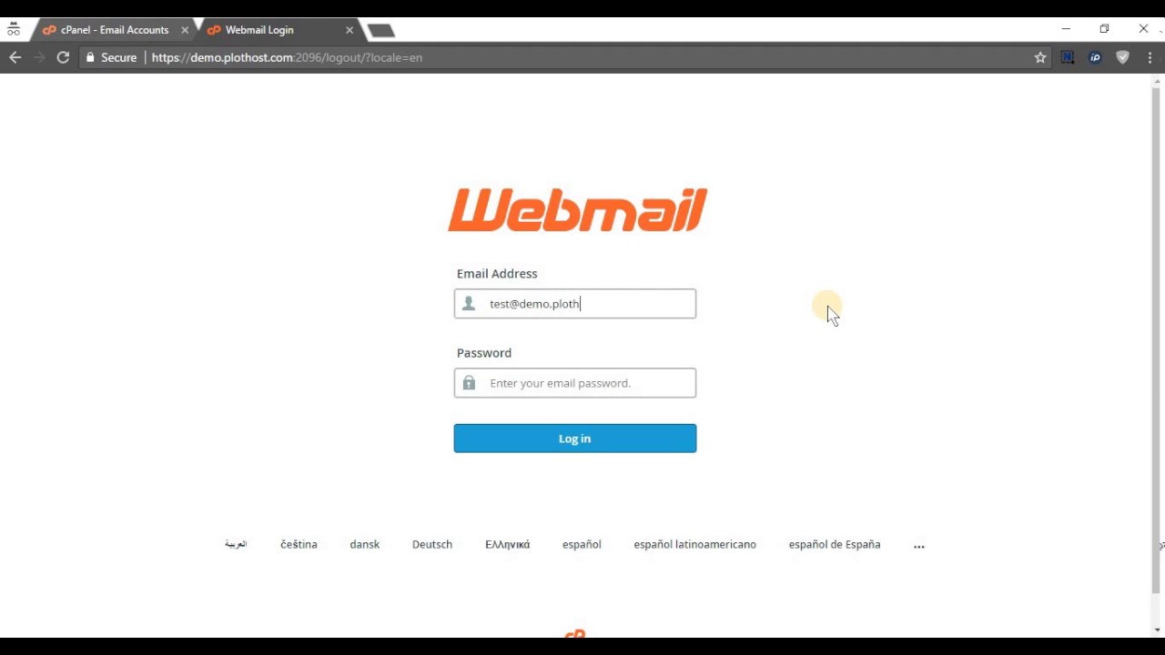 How to Log into Webmail