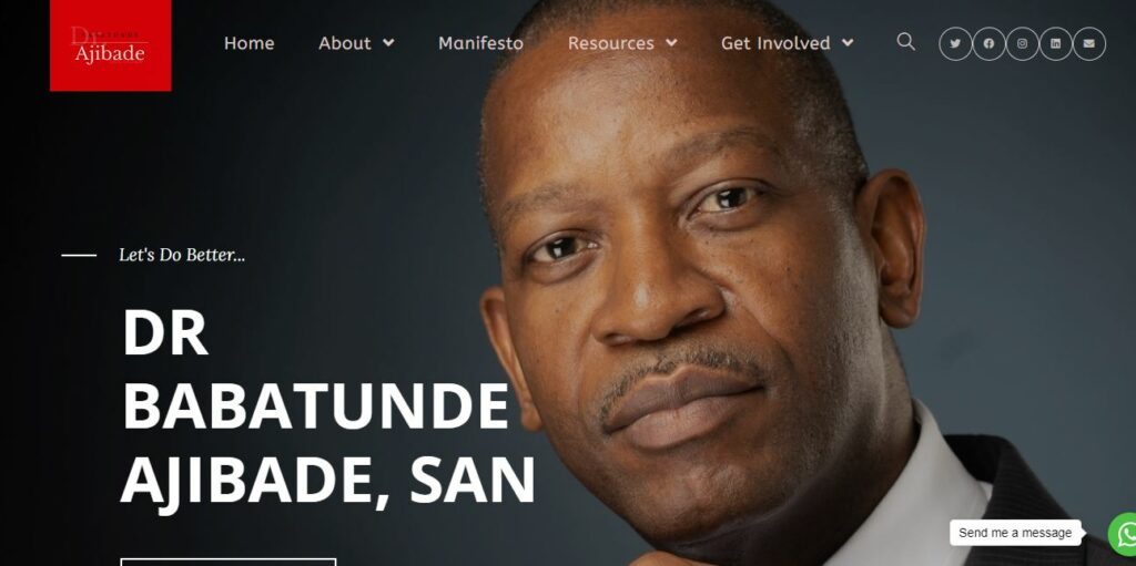 Dr. Babarunde Ajibade, SAN