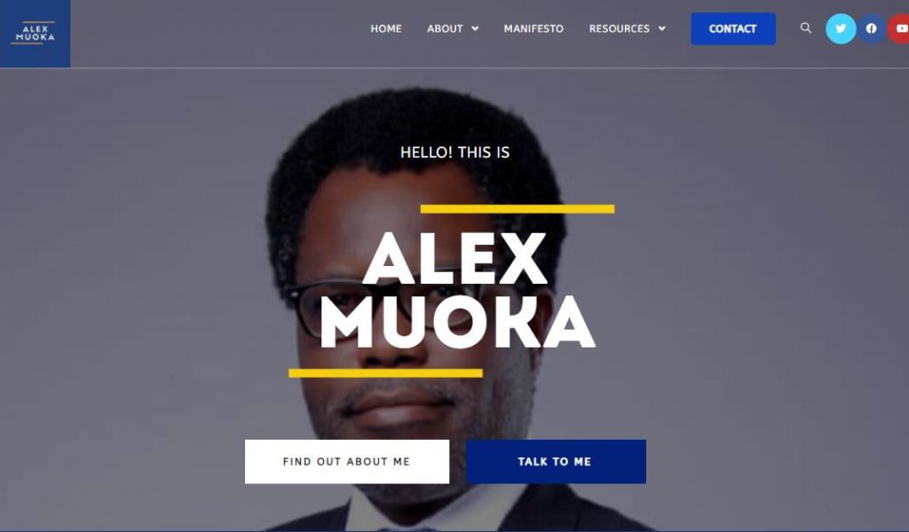 Alex Muoka Website