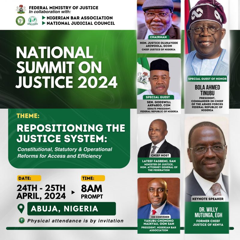 National Summit on Justice